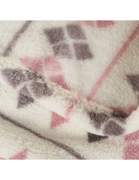 Manta coral Casimira malva Manta coral Casimira malva