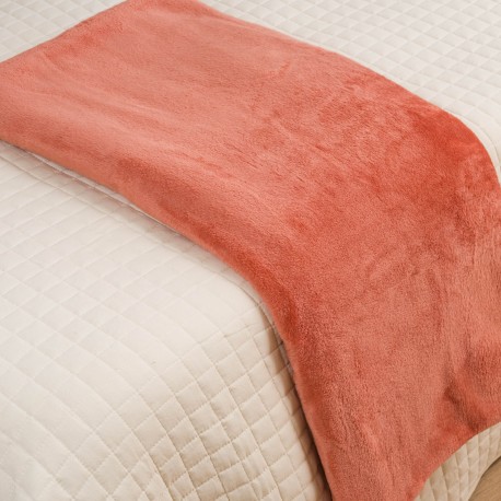 Manta terciopelo lisa