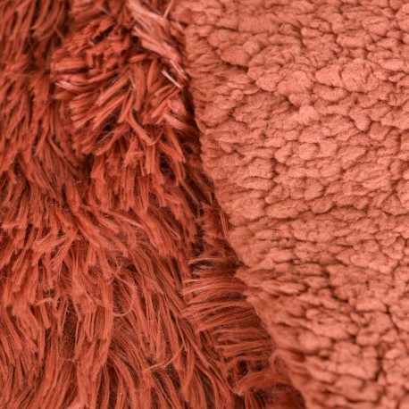 Manta pelo sherpa lisa