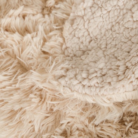 Manta pelo sherpa lisa