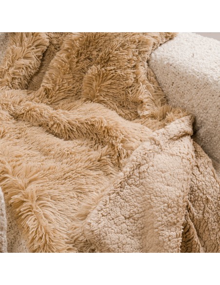 Manta pelo sherpa lisa Manta pelo sherpa lisa