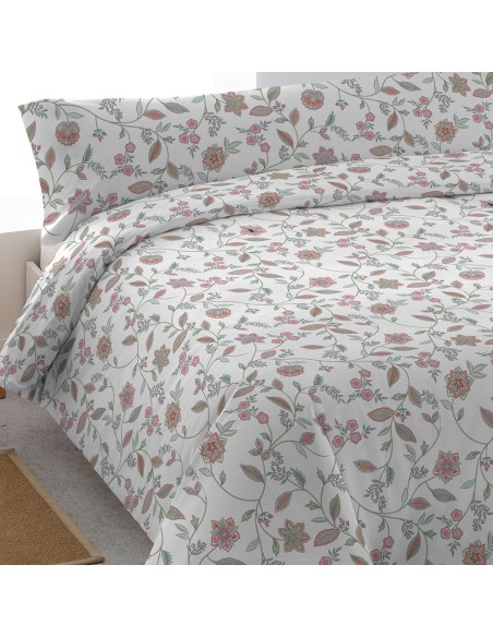 Funda nórdica algodón percal Rosaura Funda nórdica algodón percal Rosaura