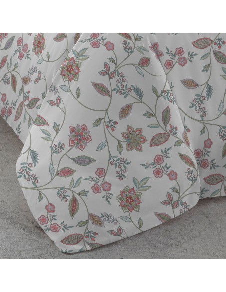 Funda nórdica algodón percal Rosaura Funda nórdica algodón percal Rosaura