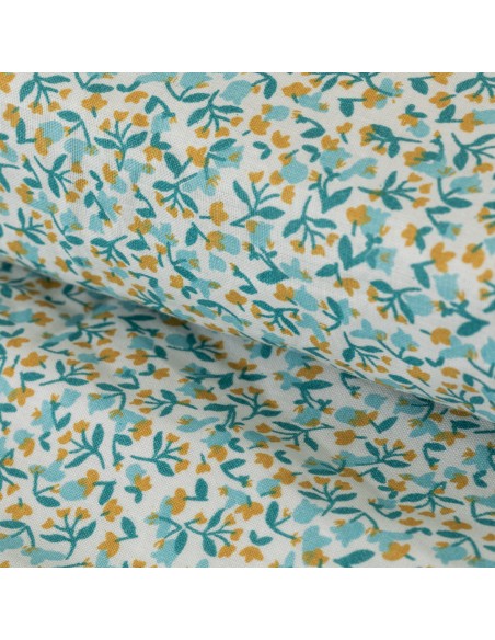 Funda nórdica algodón percal Uriva verde tiffany Funda nórdica algodón percal Uriva verde tiffany