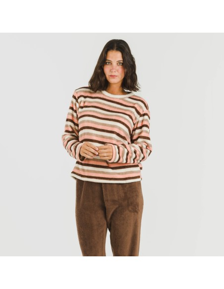 Pijama coral Raya Norma chocolate Pijama coral Raya Norma chocolate