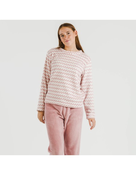 Pijama coral Jeannine rosa