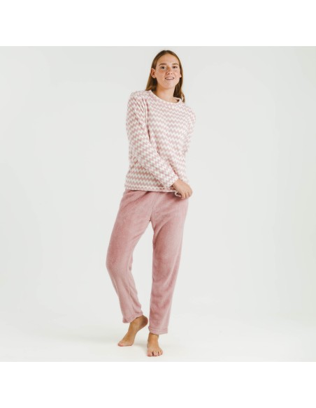 Pijama coral Jeannine rosa