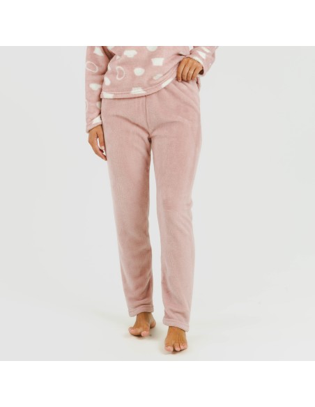 Pijama coral Papiro rosa Pijama coral Papiro rosa