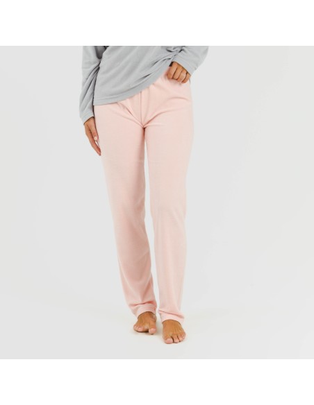 Pijama polar Gnome rosa