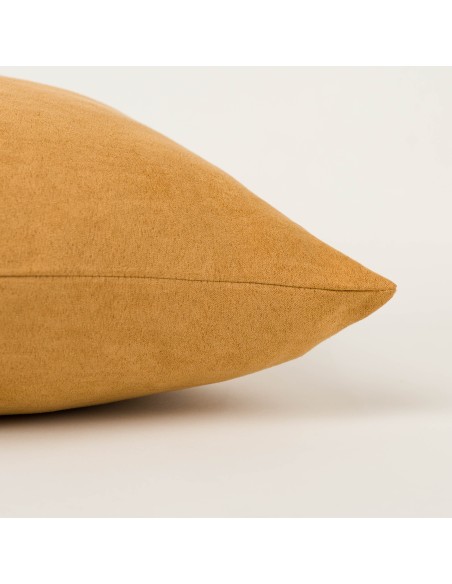 Cojín cuadrante Ante liso - funda + relleno Cojín cuadrante Ante liso - funda + relleno