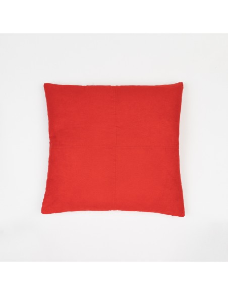 Cojín cuadrante Ante liso - funda + relleno Cojín cuadrante Ante liso - funda + relleno