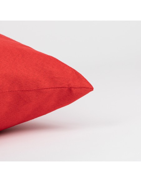 Cojín cuadrante Ante liso - funda + relleno Cojín cuadrante Ante liso - funda + relleno