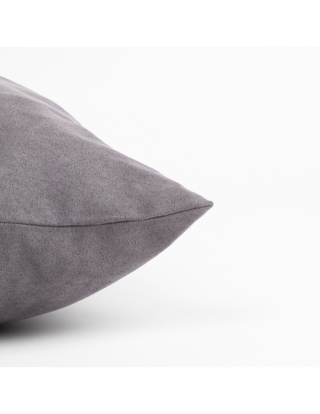 Cojín cuadrante Ante liso - funda + relleno Cojín cuadrante Ante liso - funda + relleno