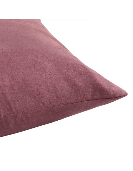 Cojín cuadrante Ante liso - funda + relleno Cojín cuadrante Ante liso - funda + relleno