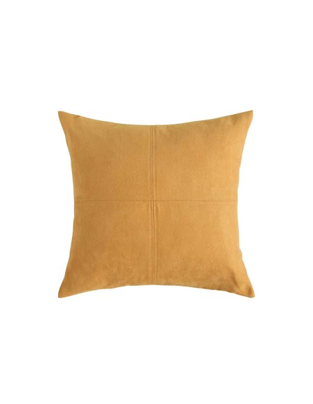 Cojín cuadrante Ante liso - funda + relleno Cojín cuadrante Ante liso - funda + relleno