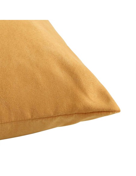 Cojín cuadrante Ante liso - funda + relleno Cojín cuadrante Ante liso - funda + relleno