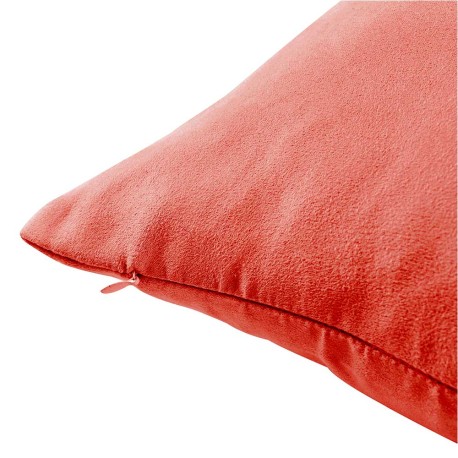 Cojín cuadrante Ante liso - funda + relleno