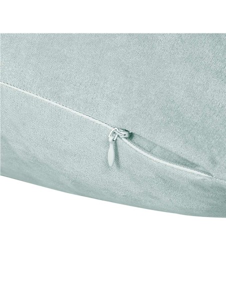 Cojín cuadrante Ante liso - funda + relleno