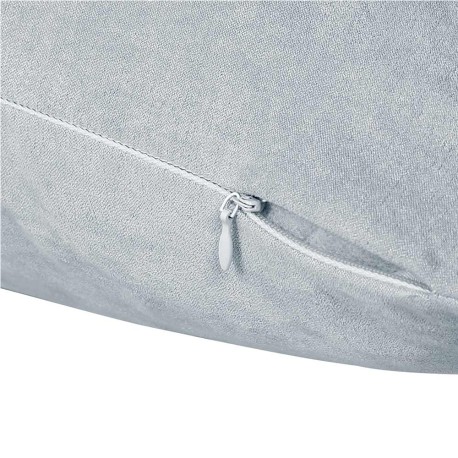 Cojín cuadrante Ante liso - funda + relleno