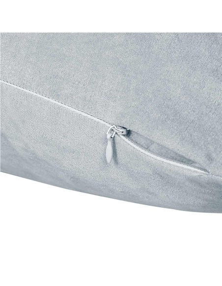 Cojín cuadrante Ante liso - funda + relleno Cojín cuadrante Ante liso - funda + relleno