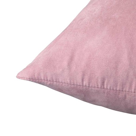 Cojín cuadrante Ante liso - funda + relleno