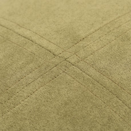 Cojín cuadrante Ante liso - funda + relleno