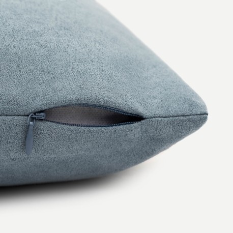 Cojín cuadrante Ante liso - funda + relleno