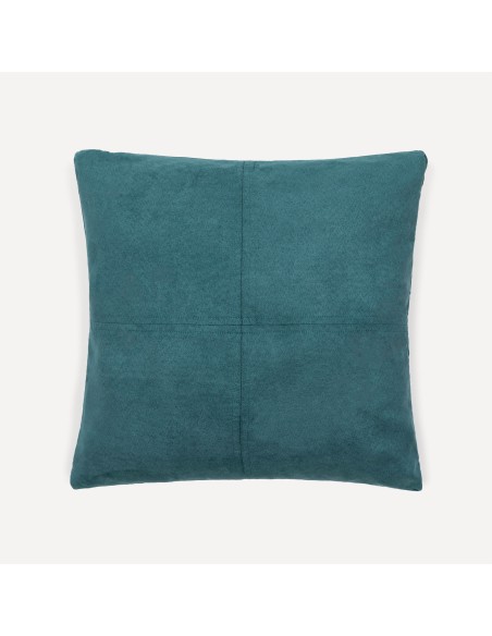 Cojín cuadrante Ante liso - funda + relleno Cojín cuadrante Ante liso - funda + relleno