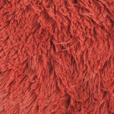 Cojín cuadrante pelo sherpa liso 45x45