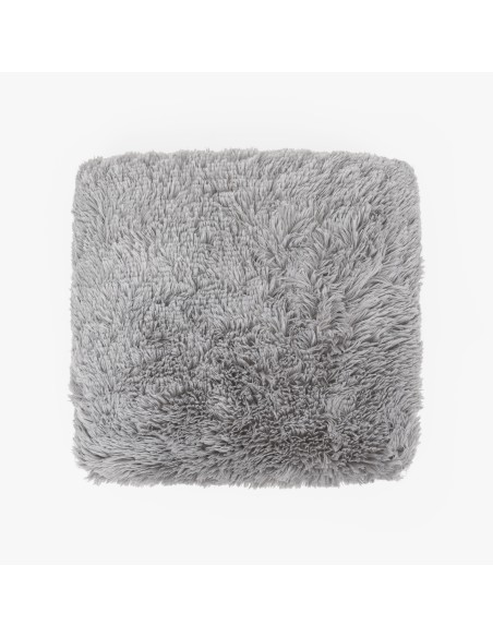 Cojín cuadrante pelo sherpa liso 45x45 Cojín cuadrante pelo sherpa liso 45x45