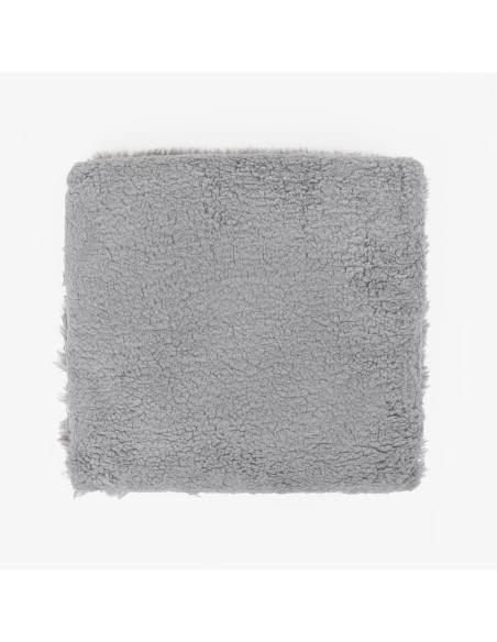 Cojín cuadrante pelo sherpa liso 45x45 Cojín cuadrante pelo sherpa liso 45x45