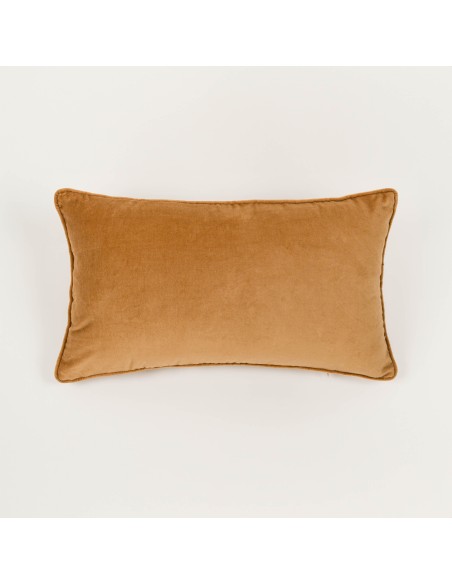 Cojín rectangular 30x50 terciopelo algodón liso - funda + relleno Cojín rectangular 30x50 terciopelo algodón liso - funda + relleno