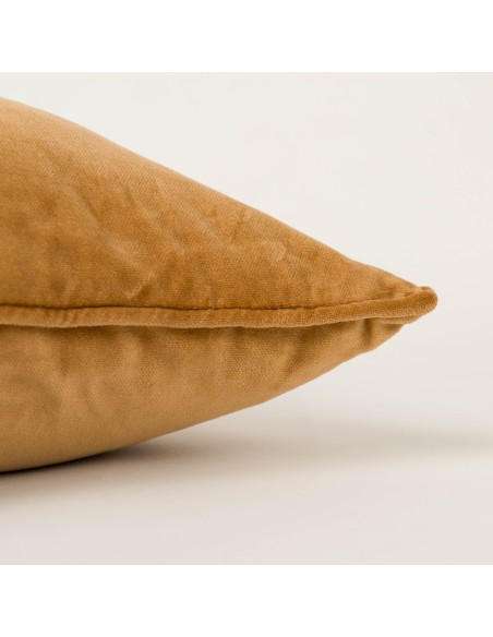 Cojín rectangular 30x50 terciopelo algodón liso - funda + relleno Cojín rectangular 30x50 terciopelo algodón liso - funda + relleno
