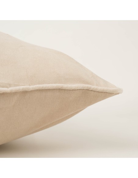 Cojín rectangular 30x50 terciopelo algodón liso - funda + relleno Cojín rectangular 30x50 terciopelo algodón liso - funda + relleno