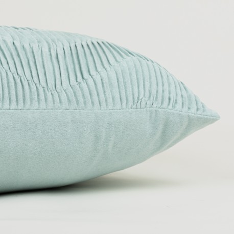 Cojín cuadrante New Traza Ante liso 50x50 - funda + relleno