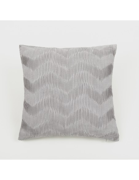 Cojín cuadrante New Traza Ante liso 50x50 - funda + relleno