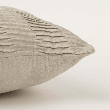 Cojín rectangular 30x50 New Traza Ante liso - funda + relleno