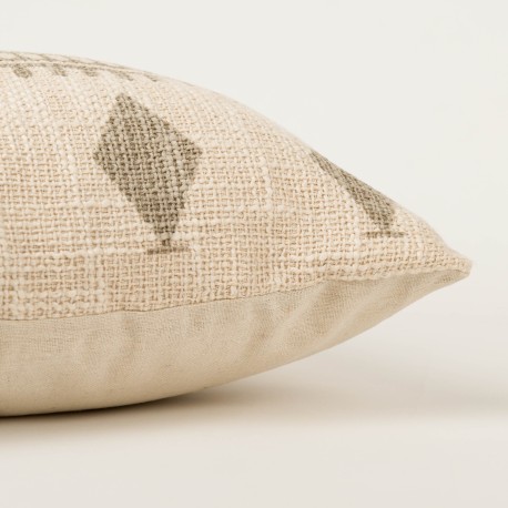 Cojín cuadrante algodón Fauno 45x45 - funda + relleno