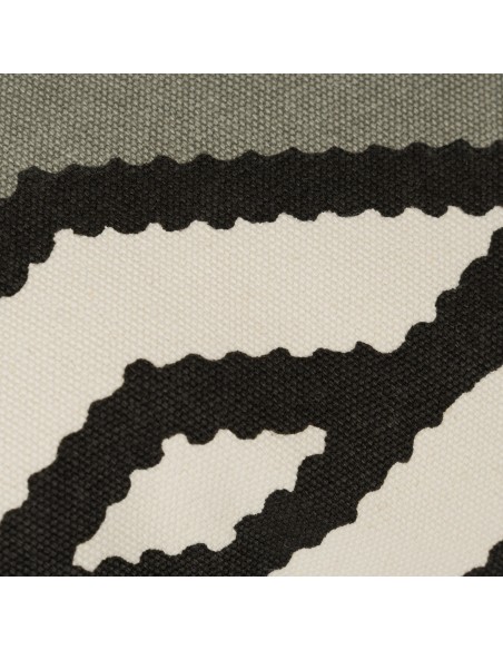 Cojín cuadrante algodón Diamante bicolor liso 45x45 - funda + relleno Cojín cuadrante algodón Diamante bicolor liso 45x45 - funda + relleno