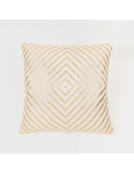 Cojín cuadrante algodón Diamante liso 45x45 - funda + relleno Cojín cuadrante algodón Diamante liso 45x45 - funda + relleno