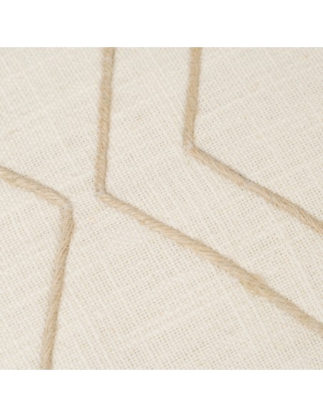 Cojín cuadrante algodón Zig liso 45x45 - funda + relleno Cojín cuadrante algodón Zig liso 45x45 - funda + relleno