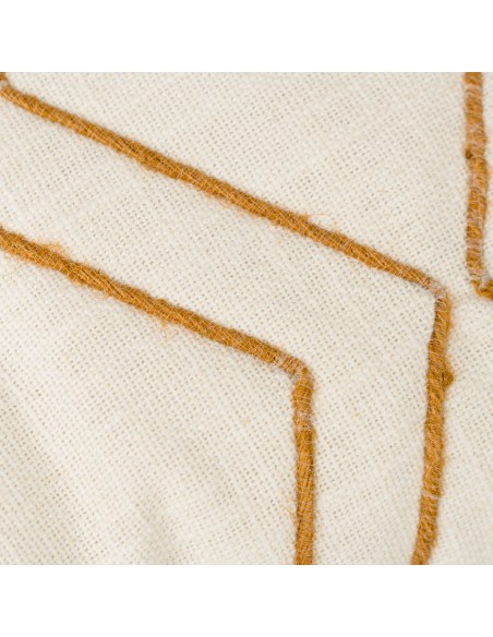 Cojín cuadrante algodón Zig liso 45x45 - funda + relleno Cojín cuadrante algodón Zig liso 45x45 - funda + relleno