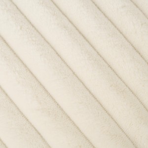 Cojín cuadrante Pana pelo Raya liso 45x45 - funda + relleno 2