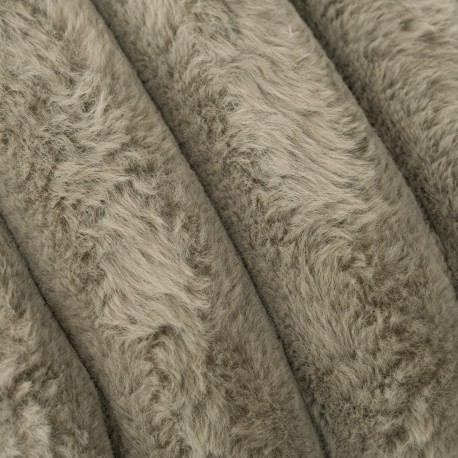 Cojín cuadrante efecto pelo Raya liso 50x50 - funda + rellleno