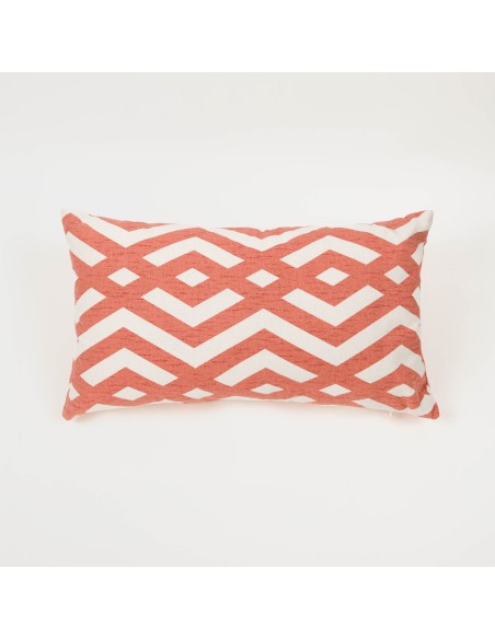 Cojín rectangular antimanchas 30x50  Nela liso - funda + relleno