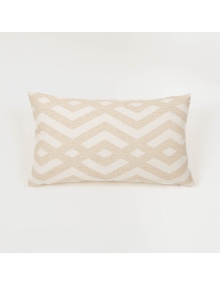 Cojín rectangular antimanchas 30x50  Nela liso - funda + relleno Cojín rectangular antimanchas 30x50  Nela liso - funda + relleno