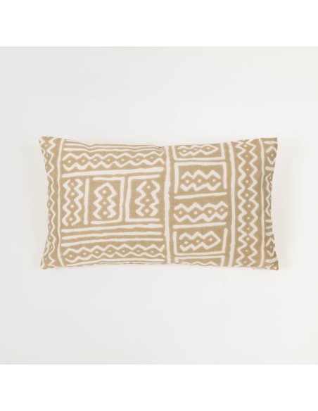 Cojín rectangular antimanchas 30x50 Vinuesa arena - funda + relleno Cojín rectangular antimanchas 30x50 Vinuesa arena - funda + relleno