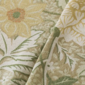 Juego de sábanas franela Clementina verde 2