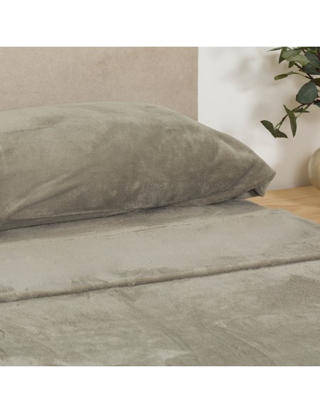 Juego de sábanas coralina lisas Juego de sábanas coralina lisas