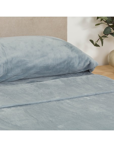 Juego de sábanas coralina lisas